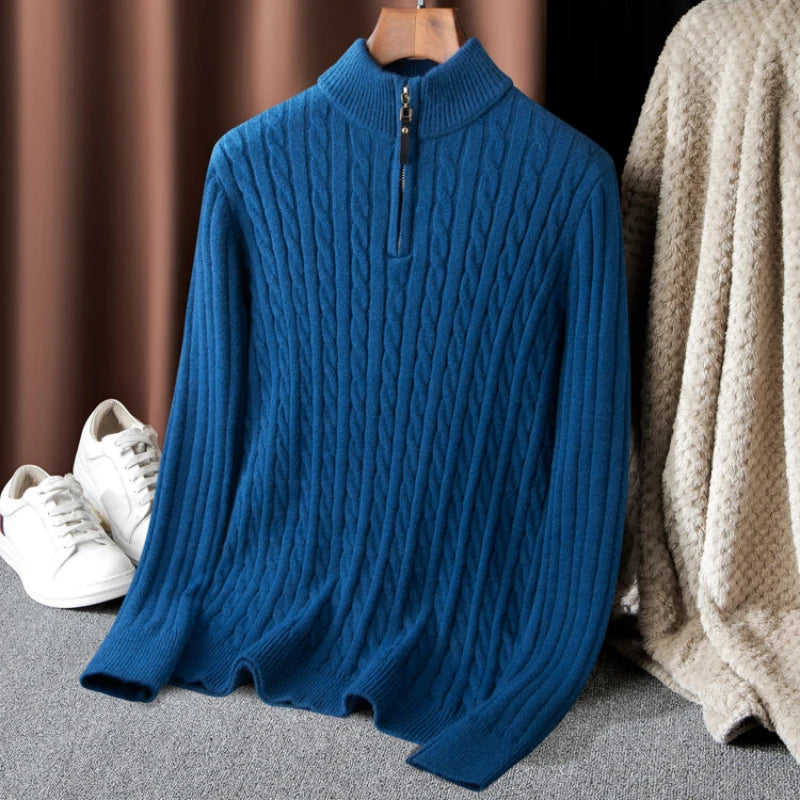 Piccadilly Cable-Knit Sweater