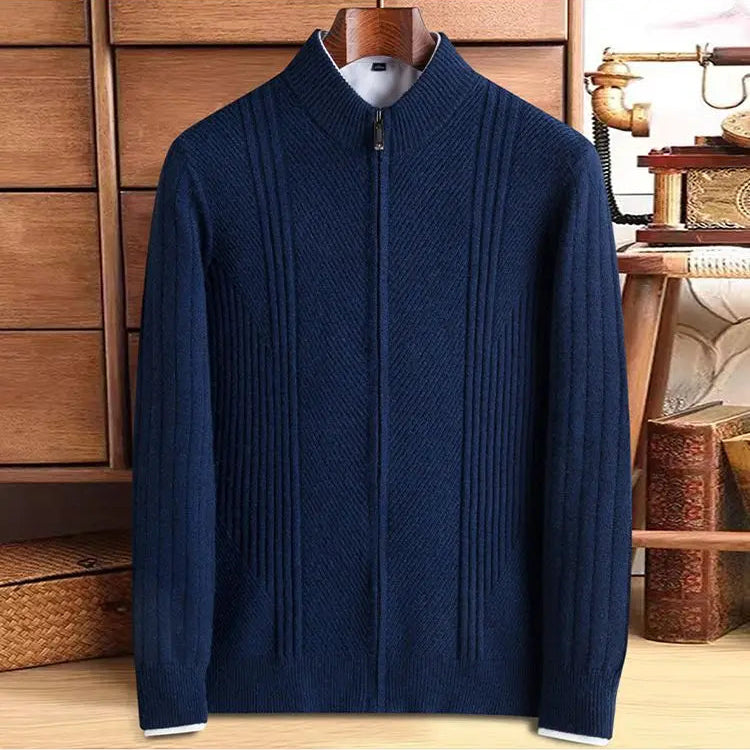 Brampton Ribbed Zip Cardigan