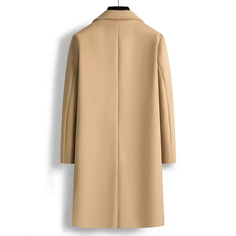 Drakes Wool Overcoat