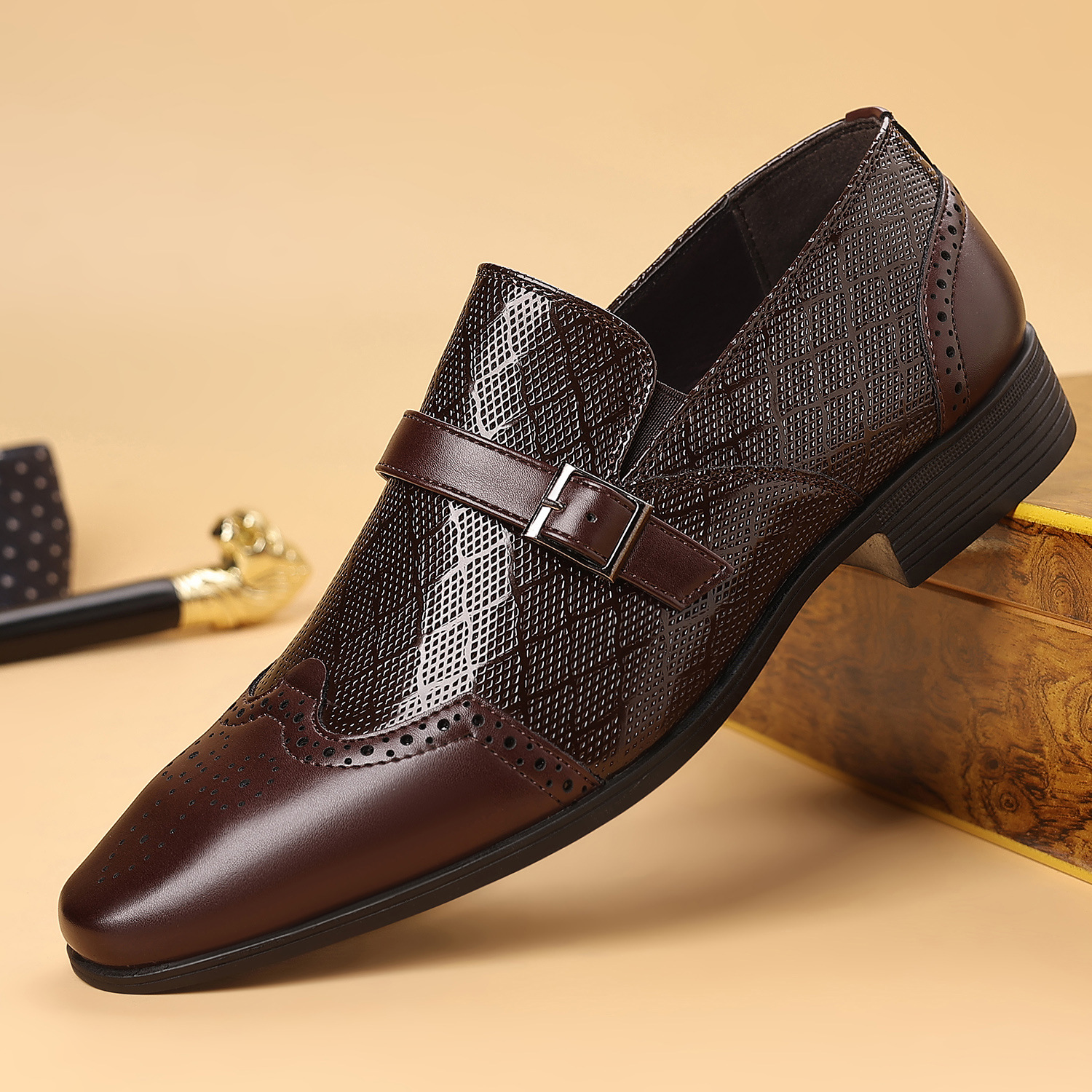 Breton Embossed Loafers