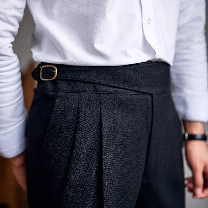 Langham Gurkha Pleated Trousers