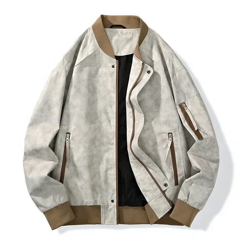 Warwick Washed Bomber Jacket
