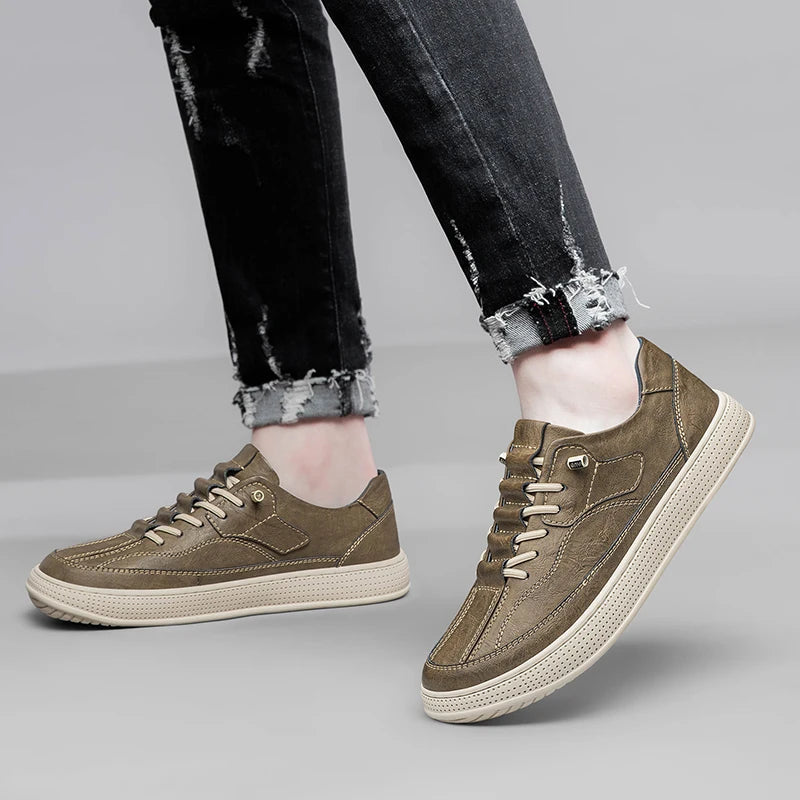 Giovanni Comfort Leather Sneakers