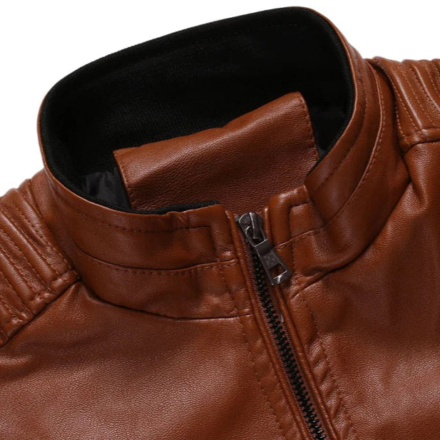 Alessio Moto Leather Jacket