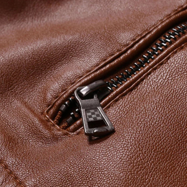 Alessio Moto Leather Jacket