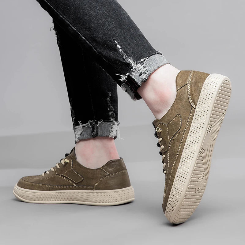 Giovanni Comfort Leather Sneakers