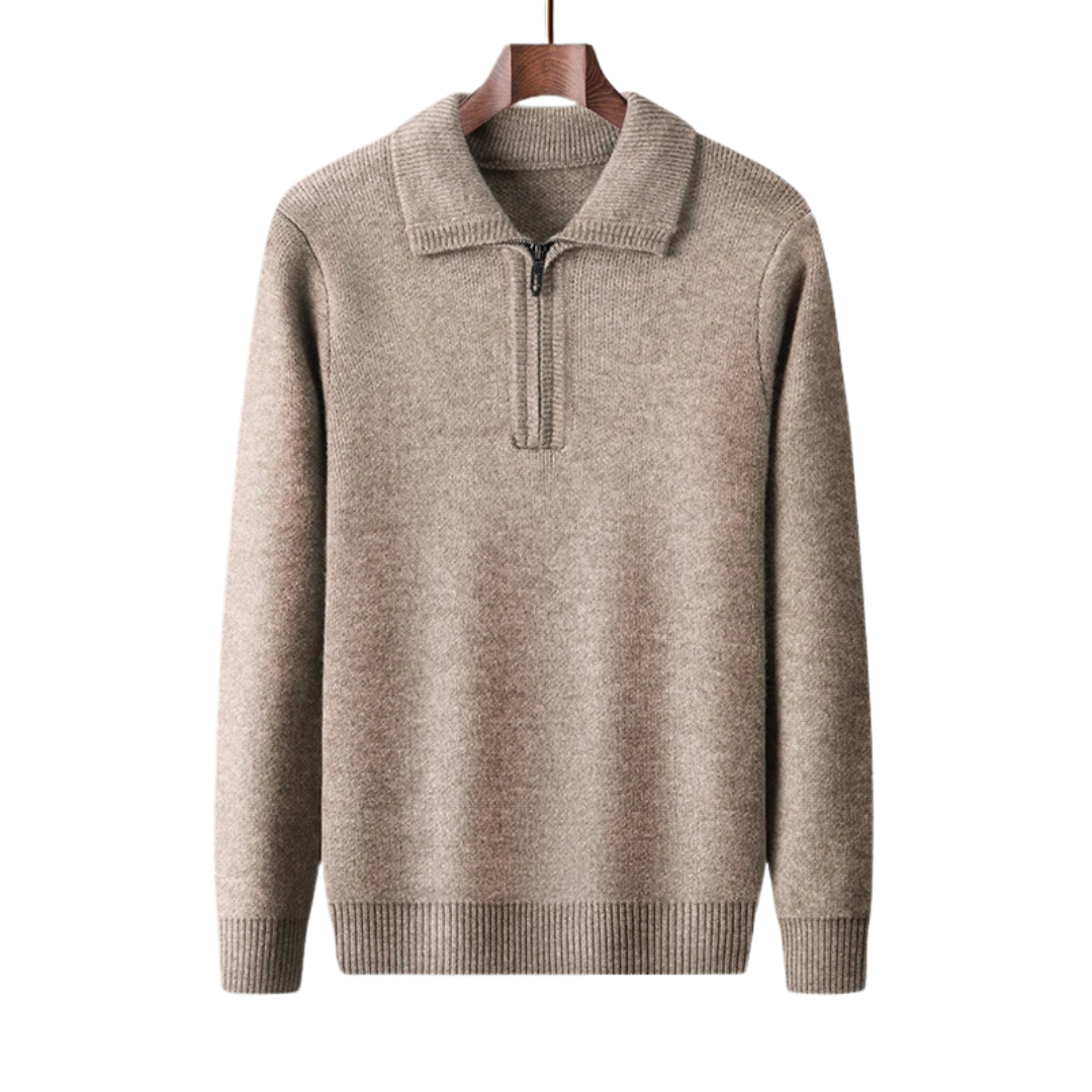 Richmond Half-Zip Wool Pullover