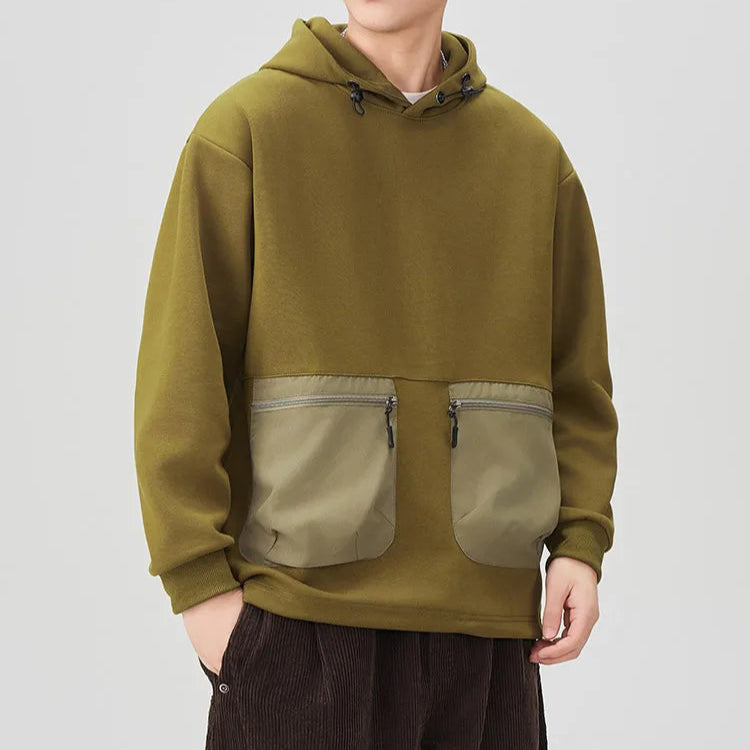 Matteo Utility Pocket Hoodie