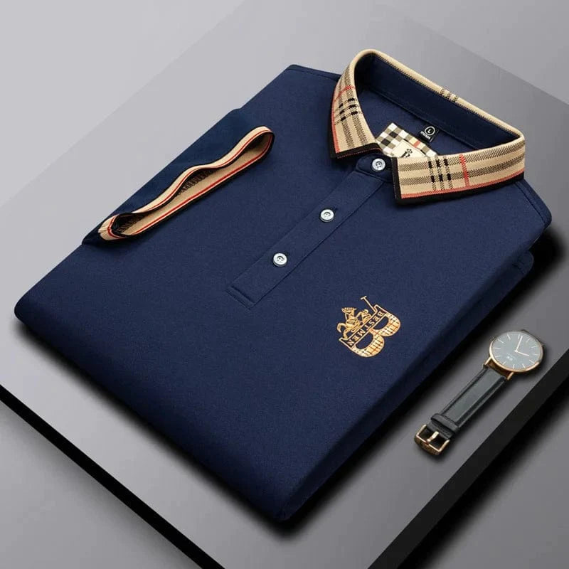 Bestmen Embroidered Polo Shirt – Elegance in Every Detail