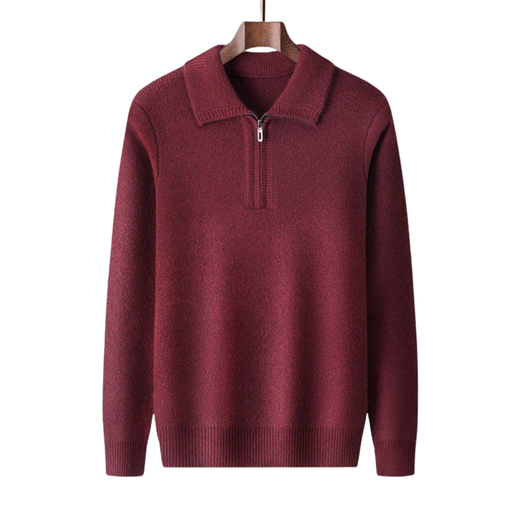 Richmond Half-Zip Wool Pullover