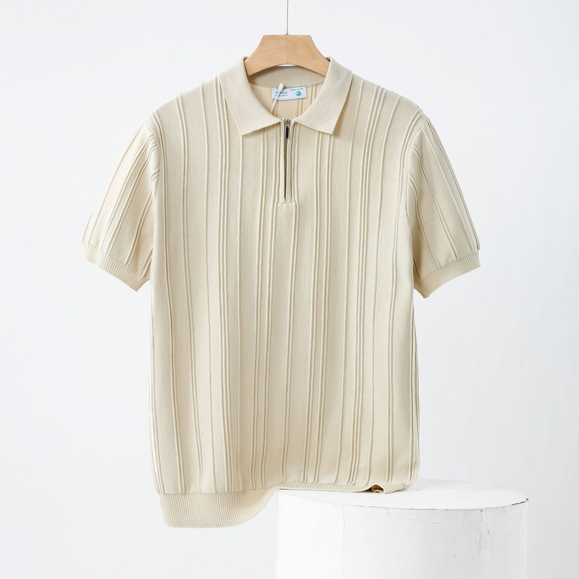Florence Vertical Knit Polo